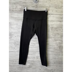 LegEnd Leggings Womens Small Black High Rise Yoga‎ Pants Polyester Spandex Gym